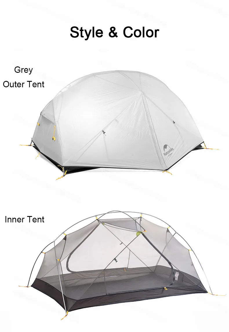 Camping Tent 2 Person Mongar Ultralight Tent