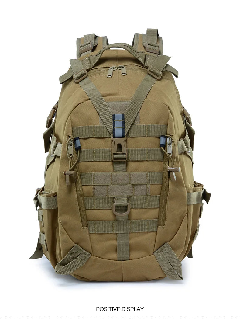 40L Camping Backpack Men's Bag Travel Bags Tactical Bag