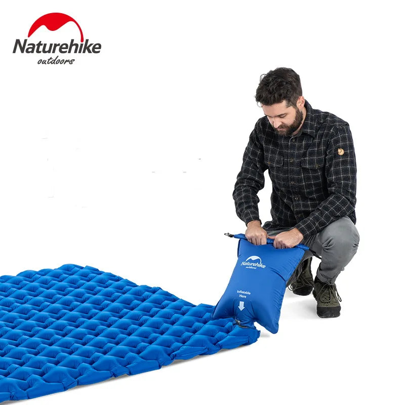 Naturehike Outdoor Ultralight Inflatable Mattress 2 Person Sleeping Pads