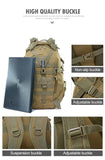40L Camping Backpack Men's Bag Travel Bags Tactical Bag