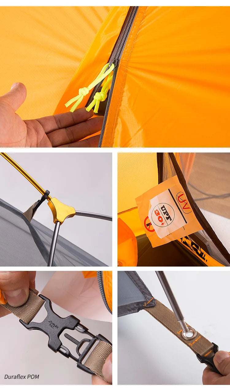 Ultralight 20D/210T For 1 Person Camping Tent