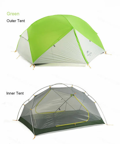 Camping Tent 2 Person Mongar Ultralight Tent