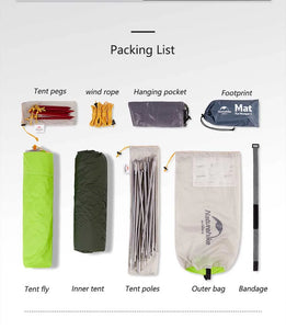 Camping Tent Mongar 2 Persons Tent Cloud Up 1 2 3 Person Tent