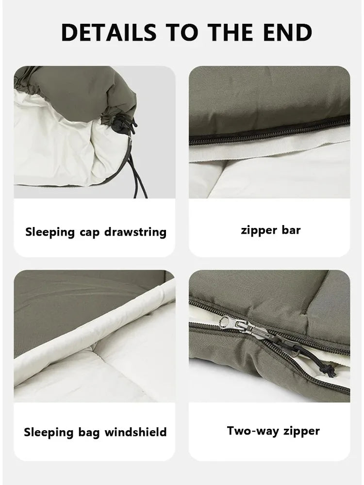 Naturehike Envelope Cotton Sleeping Bag Portable