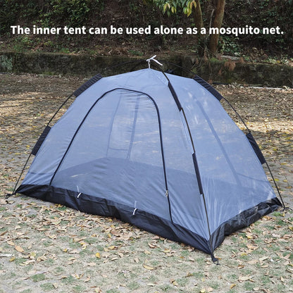 Fireproof Hot Extend Dome with with Stove Jack & Snow Skirt, Tent 2 Person