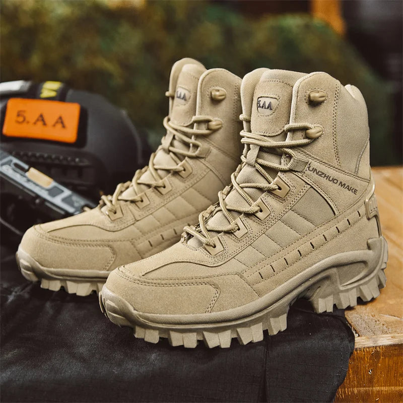 Tactical Hiking Boots | Non-slip Desert Boot | Wanderlustprogear