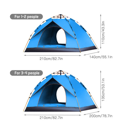 Resistant Portable Tent | People Family Tent | Wanderlustprogear