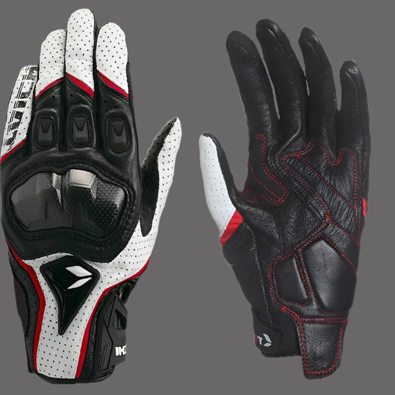 Motorcycle Leather Gloves | Gloves Genuine Leather | Wanderlustprogear