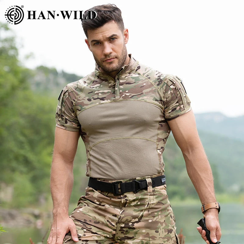 Tactical Military T-Shirt Men | Military T-Shirt | wander lustprogear