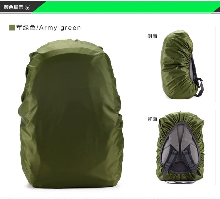 New Hot Rain Cover For Backpack 20L 35L 45L 60L 80L Waterproof Bag