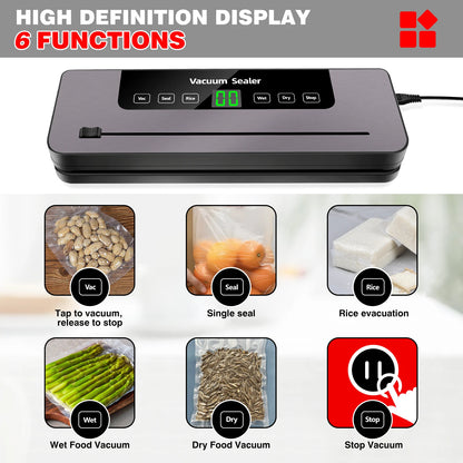 DayPlus Electric Sealing Machine Automatic Vacuum Sealer