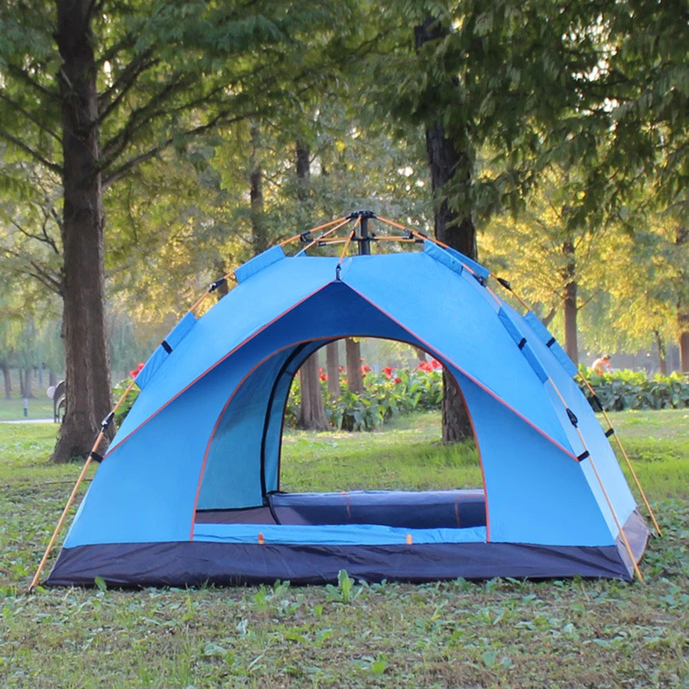 1-2 / 3-4 People Family Tent Water-resistant Portable