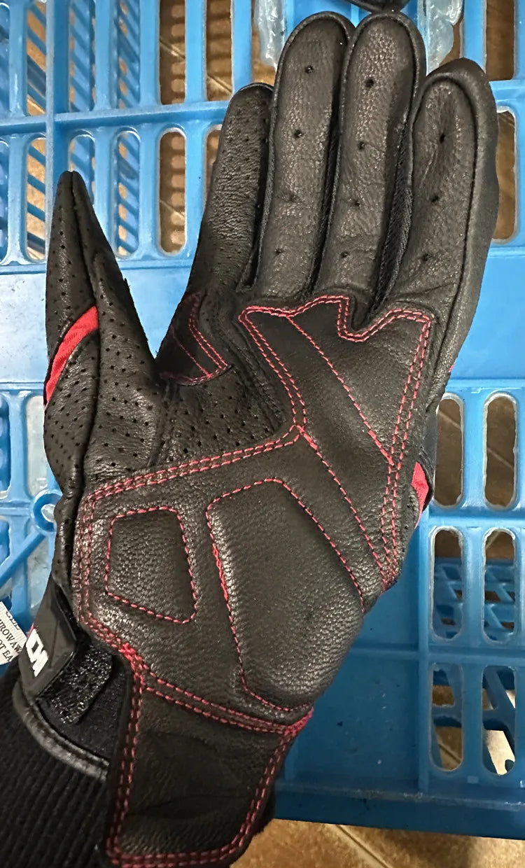 Motorcycle Gloves Genuine Leather