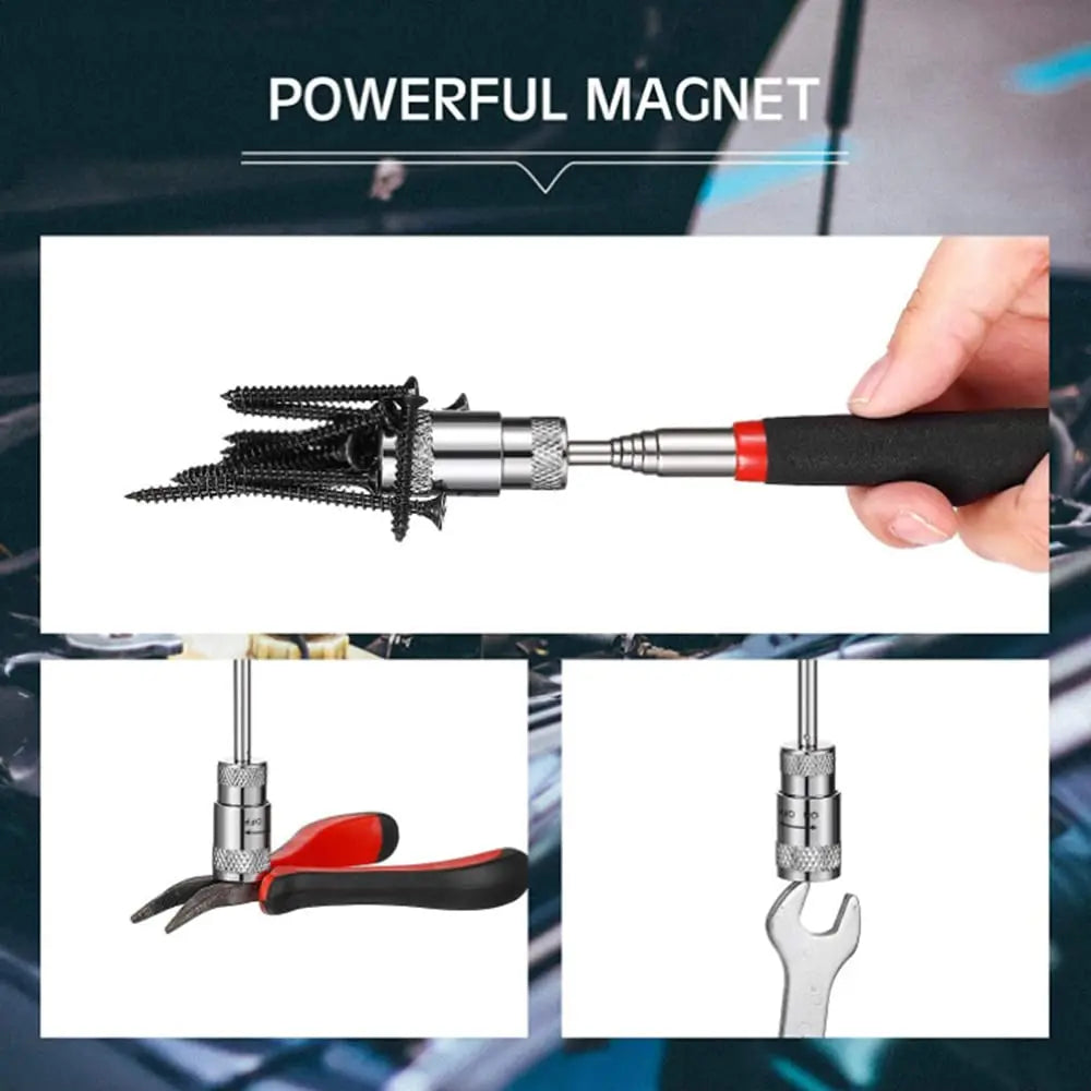 New Telescopic Adjustable Magnetic Pick-Up Tools Magnetic Telescopic