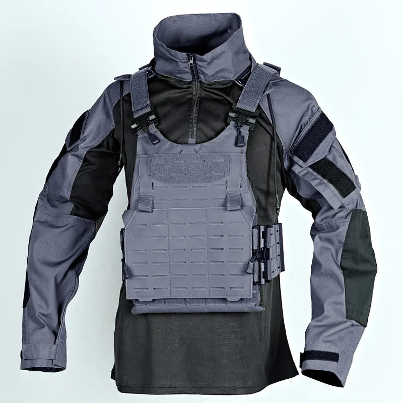 Outdoor Shirts Wear resistant T-Shirt Hooded Men Tactical Shirt Waterproof