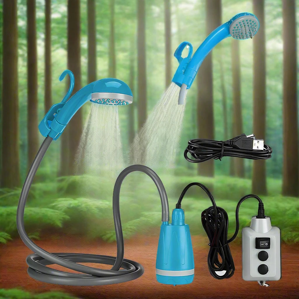 Portable Camping Shower | Camping Shower Pump | Wanderlustprogear