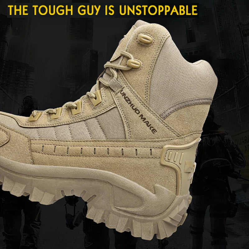 Tactical Hiking Boots | Non-slip Desert Boot | Wanderlustprogear