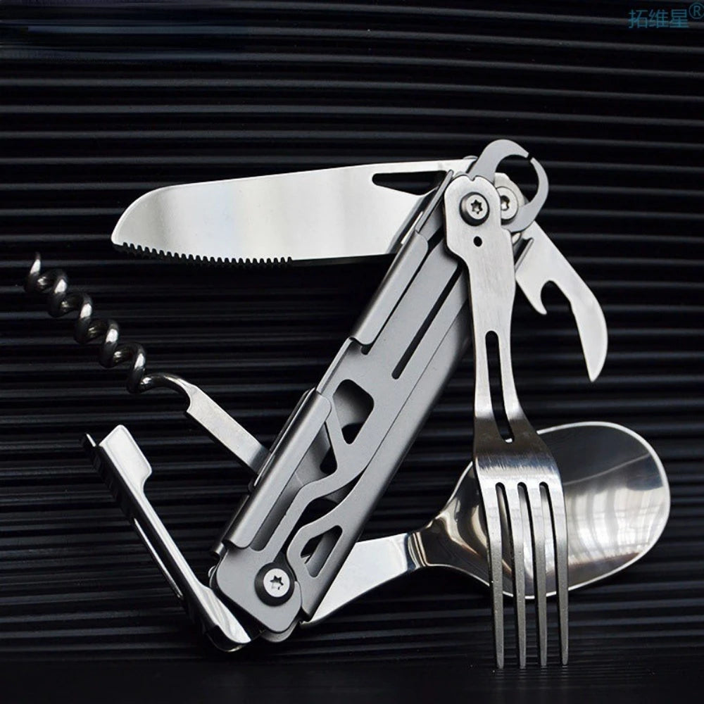 Stainless Steel Fork | Portable Fork Spoon | Wanderlustprogear