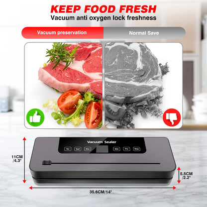 DayPlus Electric Sealing Machine Automatic Vacuum Sealer