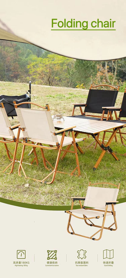 Outdoor Folding Chair Camping Picnic Table