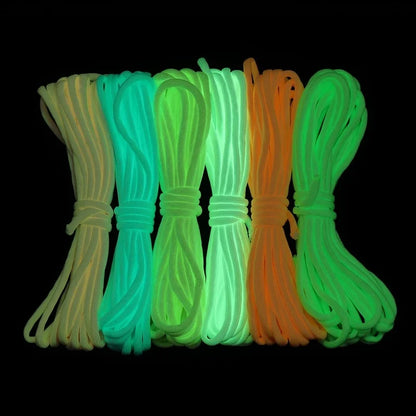 10m Paracord 550 Camping Survival Glow Rope