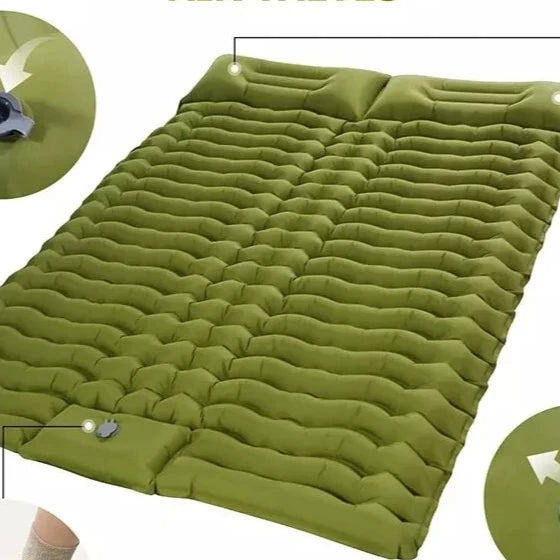 Couple Folding Air Matt | Pillow Sleeping Mattress | Wanderlustprogear