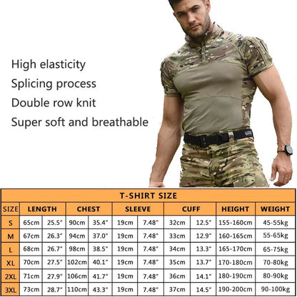 Tactical Military T-Shirt Men | Military T-Shirt | wander lustprogear