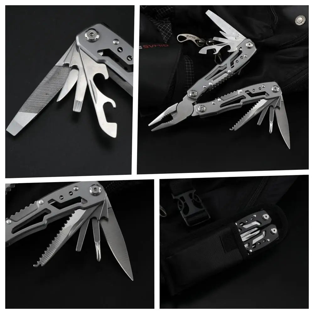 Outdoor Multitool Camping Portable Stainless Steel