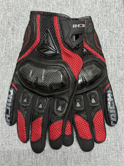 Motorcycle Gloves Genuine Leather