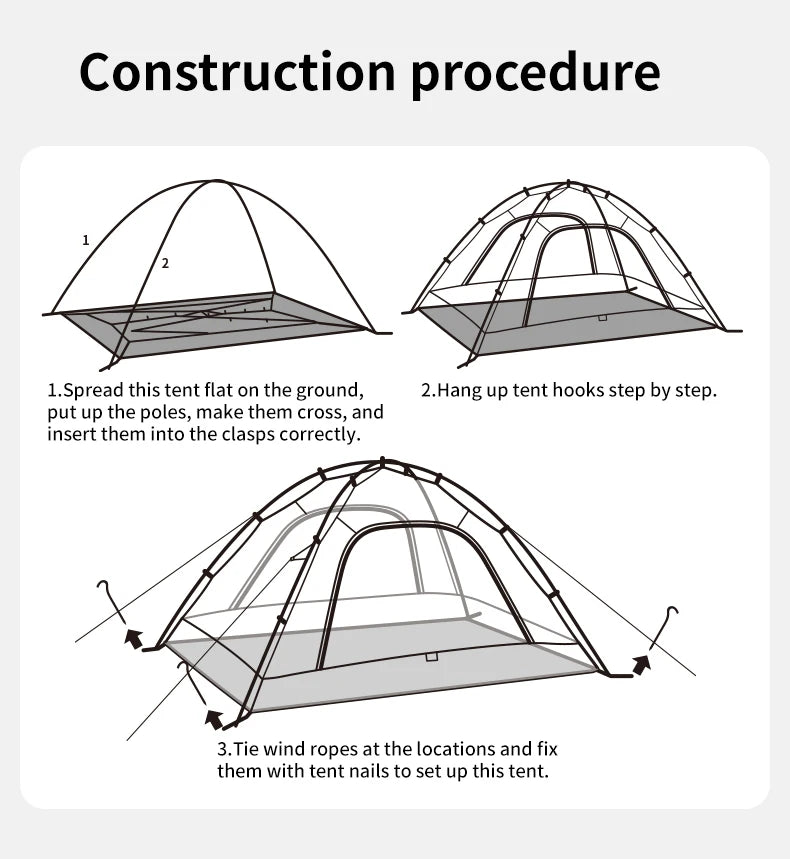 Naturehike P Series Tent Summer Breathable Outdoor Camping