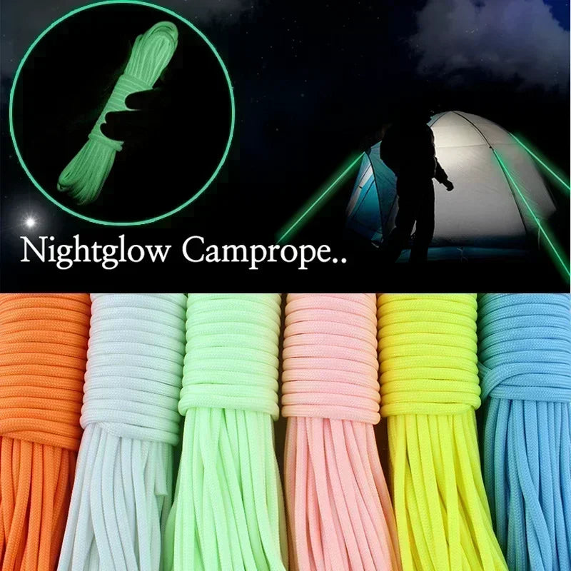 Paracord Camping Survival | Glow Rope Survival | Wanderlustprogear