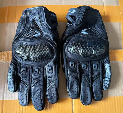 Motorcycle Gloves Genuine Leather