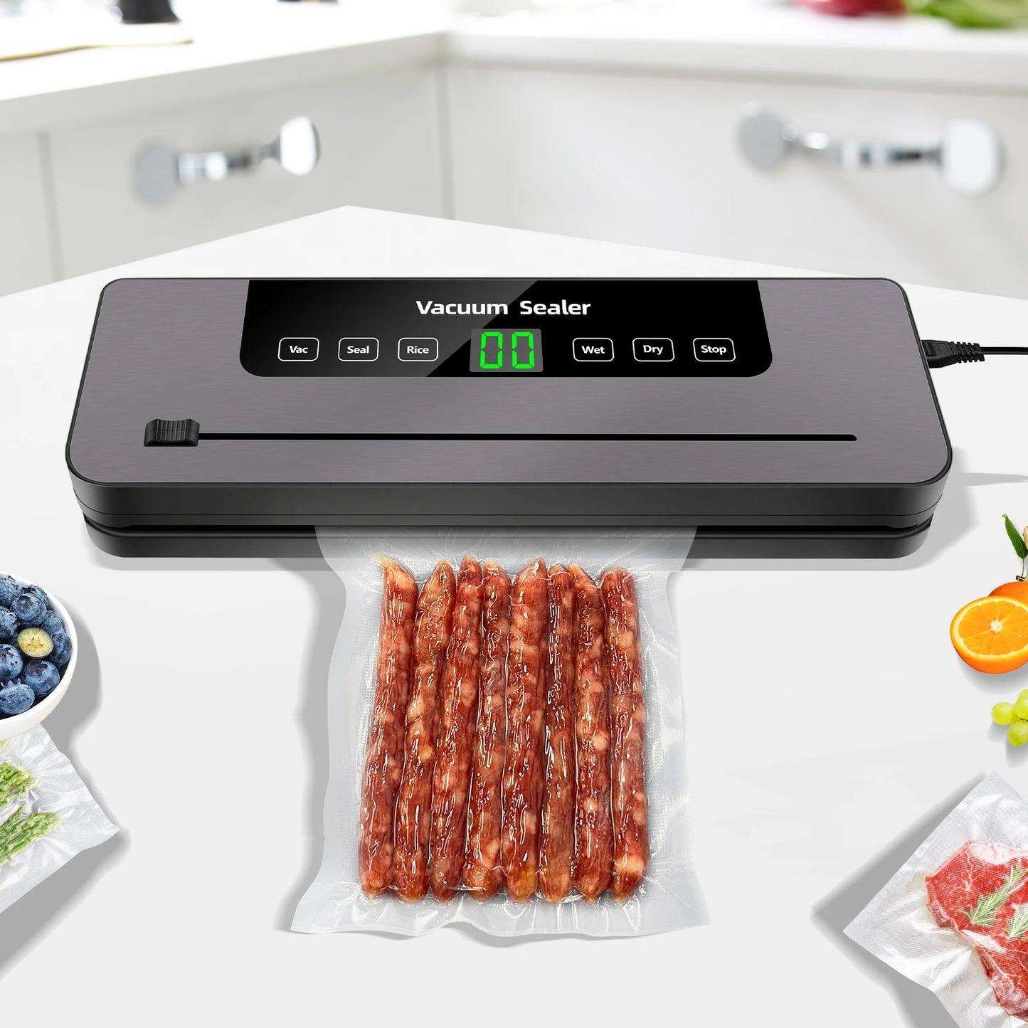 DayPlus Electric Sealing Machine Automatic Vacuum Sealer