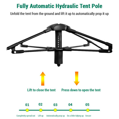 Automatic Quick Open 3-4 Person  Tent For Camping