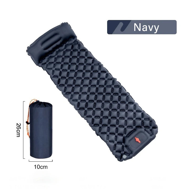 Camping Mat Camping Supplies Nature Hiking Inflatable Mat Portable Lightweight Camping Sleeping Mattress