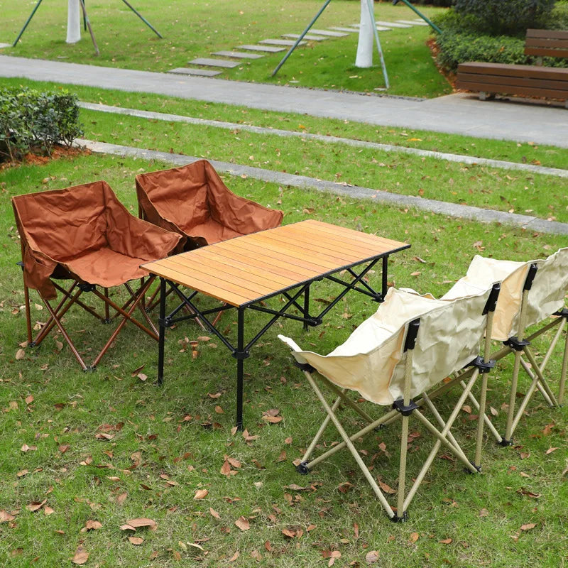 Tourism camping tables and chairs