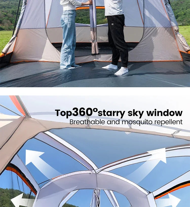 3-12 Person Outdoor Camping  Tent