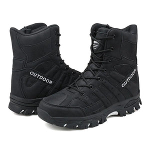 HIKEUP Winter Boots Special Forces Desert Boots Combat Boots