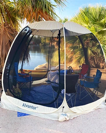 Aventor Screen House Room Camping Tent  Canopy Pop Up  Waterproof