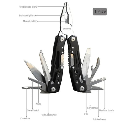 Outdoor Multitool Camping Portable Stainless Steel