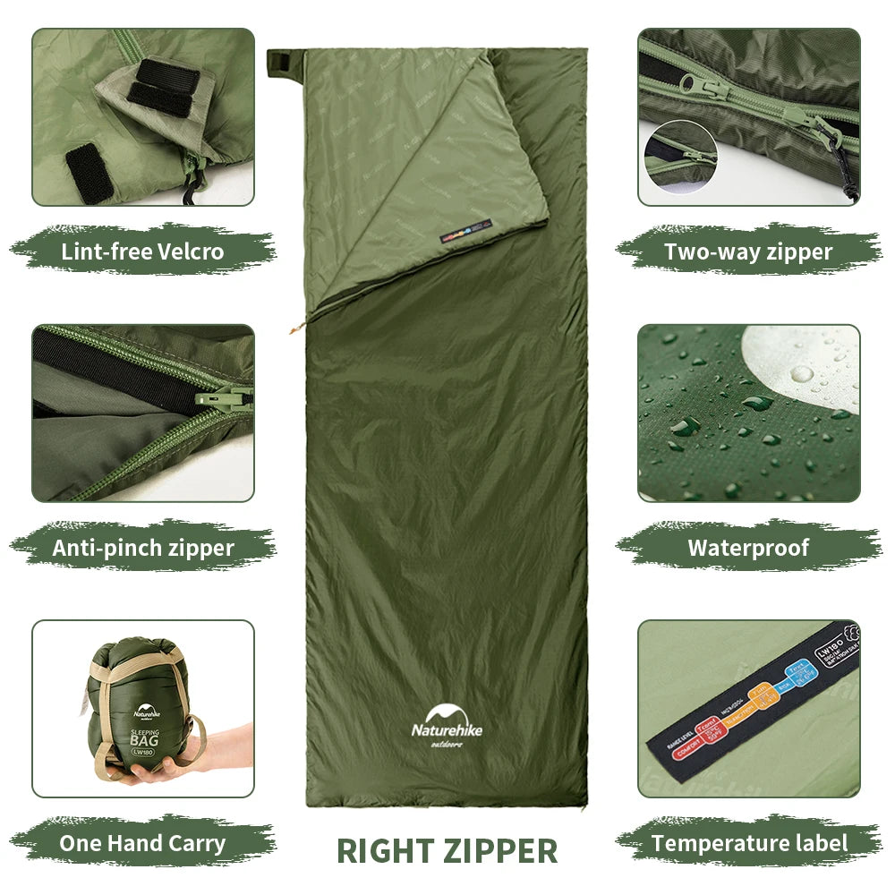 Naturehike lw180 Sleeping Bag Ultralight