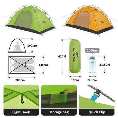 Naturehike Summer Tent | Breathable Outdoor Tent | Wanderlustprogear