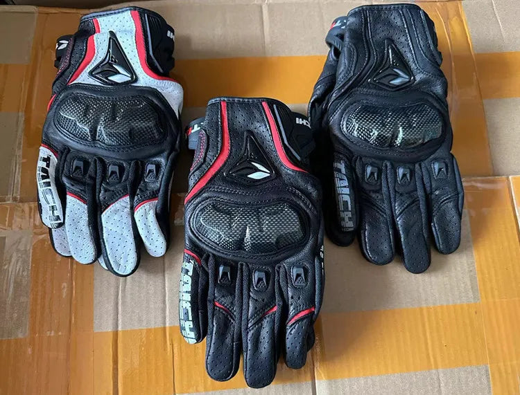 Motorcycle Gloves Genuine Leather