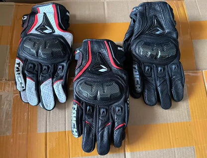 Motorcycle Gloves Genuine Leather