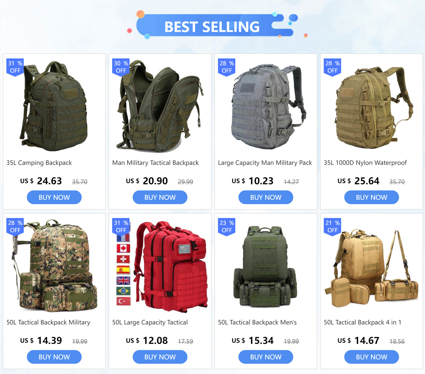 Military Tactical Shoulder Bag