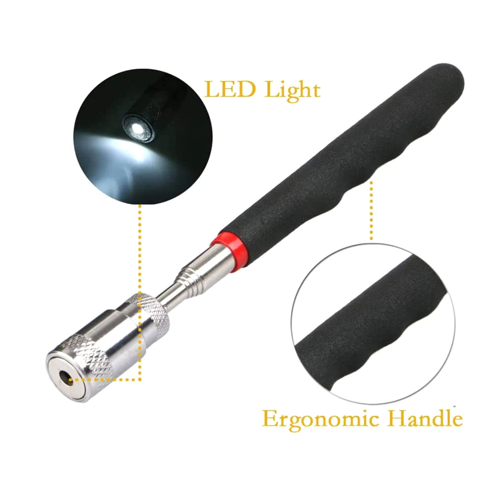 New Telescopic Adjustable Magnetic Pick-Up Tools Magnetic Telescopic