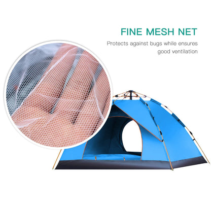 1-2 / 3-4 People Family Tent Water-resistant Portable