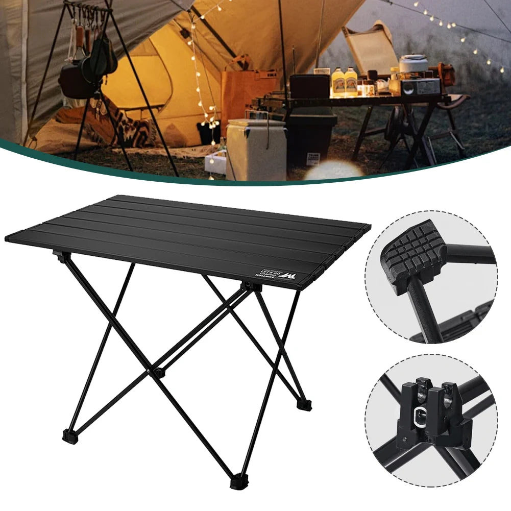 Ultralight Portable Folding Camping Table Foldable Outdoor Dinner