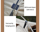 Fireproof Hot Extend Dome with with Stove Jack & Snow Skirt, Tent 2 Person