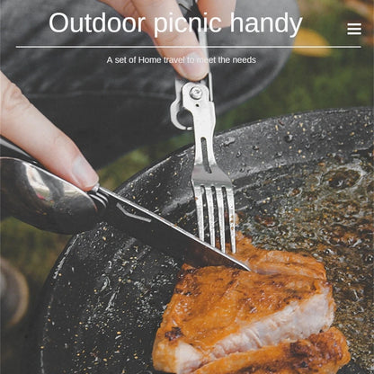 Stainless Steel Fork | Portable Fork Spoon | Wanderlustprogear